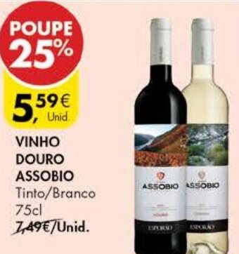 Pingo Doce Vinho Douro Assobio 75cl promoção