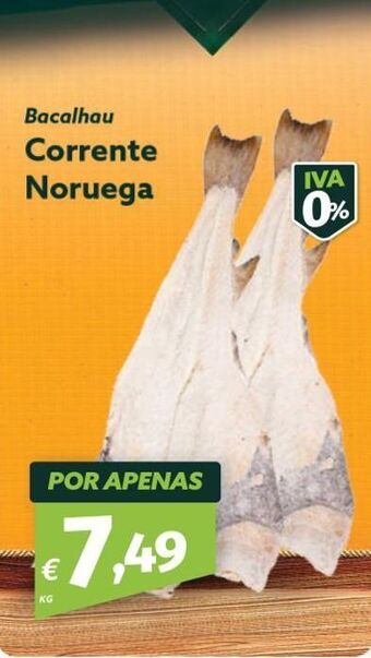 Roque Supermercados Bacalhau promoção