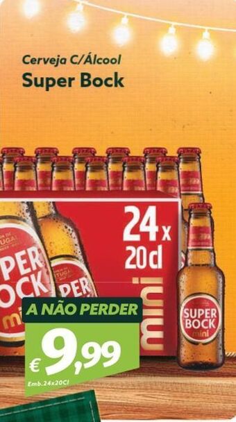 Roque Supermercados Cerveja super bock promoção