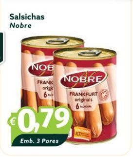 Roque Supermercados Salsicha nobre promoção