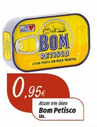 Atum em lata bom petisco