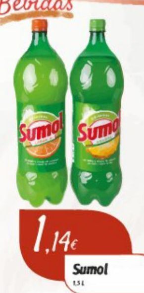 Miranda Supermercados Refrescos sumol promoção