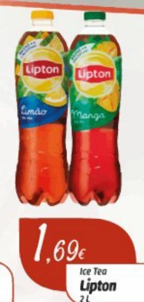 Chá gelado lipton