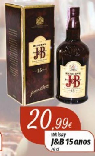 Miranda Supermercados Uísque j&b promoção