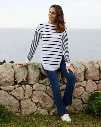 Prénatal Camisa de maternidade às riscas promoção