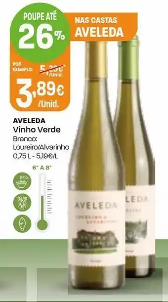 Intermarché Vinho verde aveleda promoção