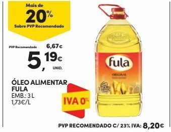 Continente Bom dia Óleo para fritar fula promoção