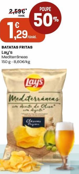 Intermarché Batata chips lay's promoção