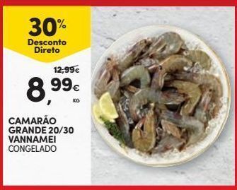 Continente Bom dia Camarão congelado promoção