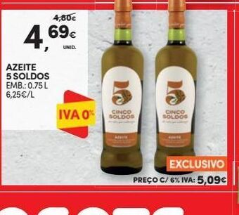 Continente Bom dia Azeite promoção