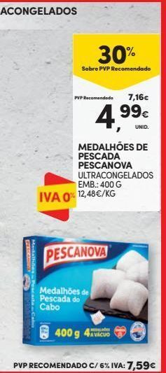 Continente Bom dia Peixe pescanova promoção