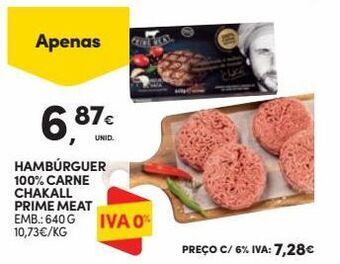 Continente Bom dia Hambúrguer promoção