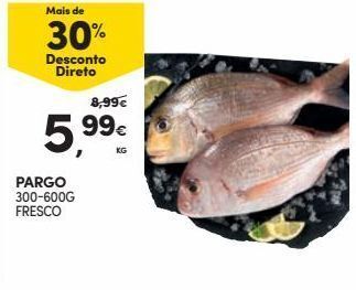 Continente Bom dia Pargo promoção