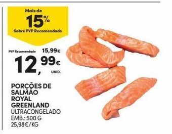 Continente Bom dia Salmão promoção