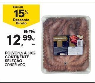 Continente Bom dia Polvo continente promoção