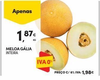 Continente Bom dia Melão promoção