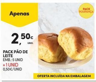 Continente Bom dia Pão de leite promoção