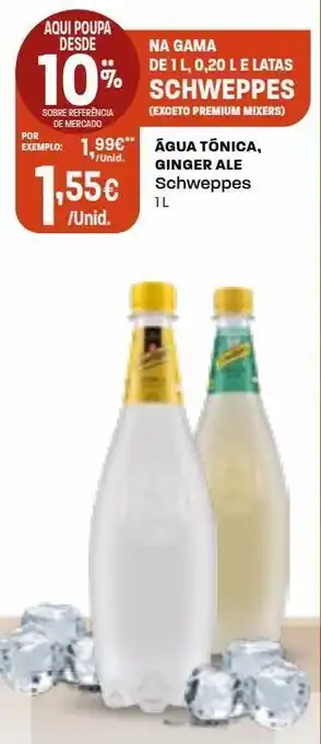 Intermarché Água tônica schweppes promoção