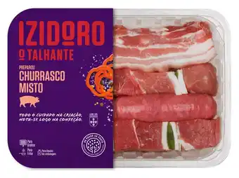 Auchan Churrasco misto izidoro 500gr promoção