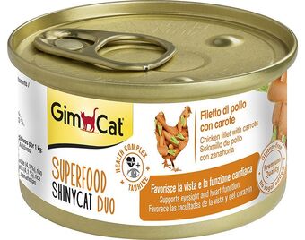 Auchan Comida húmida gato gimcat promoção