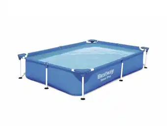 Auchan Piscina familiar bestway 221x150x43cm promoção