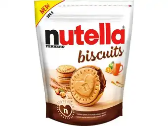 Auchan Bolachas recheadas nutella 304 g promoção