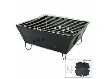 Auchan Grelhador dobrável ecobrasa 250*250*120mm promoção