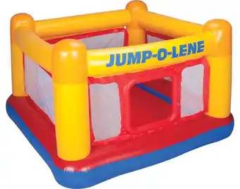 Auchan Play-center insuflável intex casa 174x174x112cm promoção
