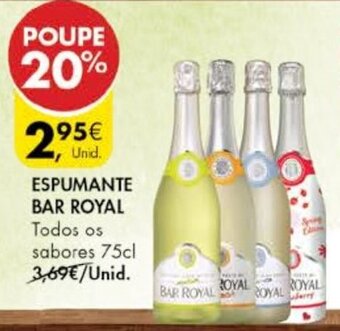 Pingo Doce Espumante Bar Royal 75cl promoção