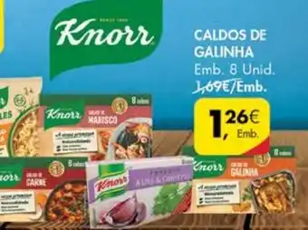 Pingo Doce Caldos de Galinha 8 Unid promoção