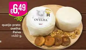 Bolama Queijo Prato Ovelha Paiva 450g promoção