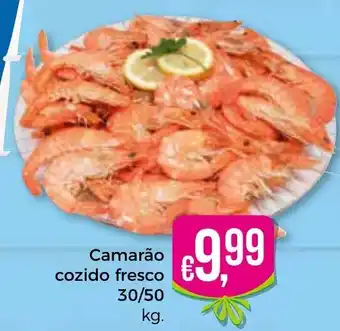 Bolama Camarão Cozido Fresco 30/50 kg promoção