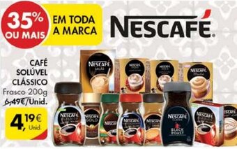 Pingo Doce Café Solúvel Clássico Nescafé 200g promoção