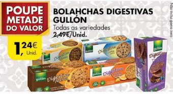 Pingo Doce Bolachas Digestivas Gullón promoção
