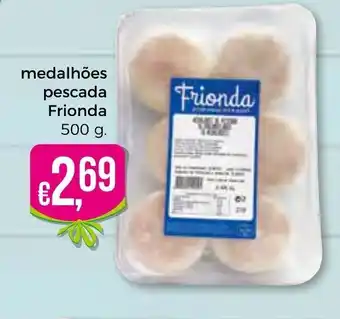 Bolama Medalhões Pescada Frionda 500g promoção