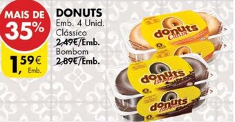 Pingo Doce Donuts 4 Unid promoção