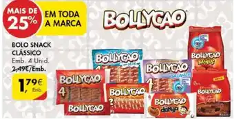 Pingo Doce Bolo Snack Clássico 4 Unid promoção