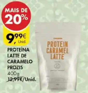 Pingo Doce Proteína Latte de Caramelo Prozis 400g promoção