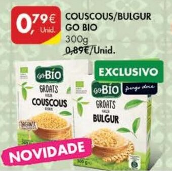 Pingo Doce Couscous/Bulgur Go Bio 300g promoção