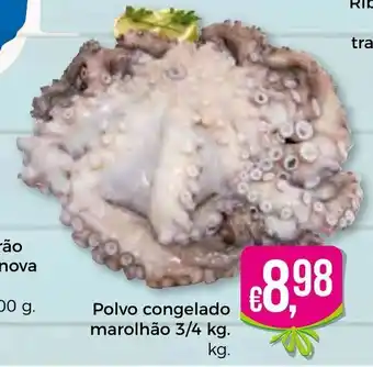 Bolama Polvo Congelado Marolhão 3/4kg promoção