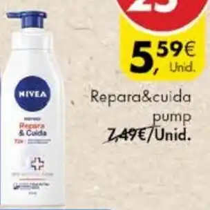 Pingo Doce Nivea Repara & Cuida Pump promoção