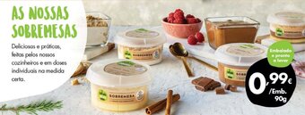 Pingo Doce As Nossas Sobremesas promoção
