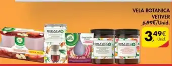 Pingo Doce Vela Botanica Vetiver promoção