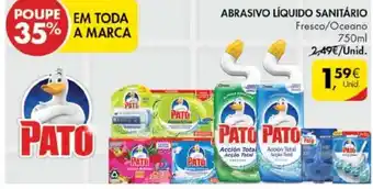 Pingo Doce Abrasivo Líquido Sanitário 750ml promoção