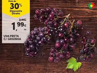 Continente Uva Preta C/Grainha promoção