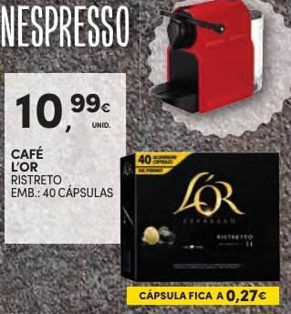 Continente Café L'or promoção