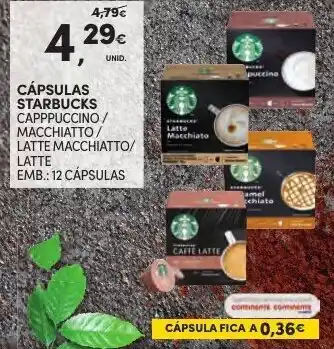 Continente Cápsulas Starbucks promoção