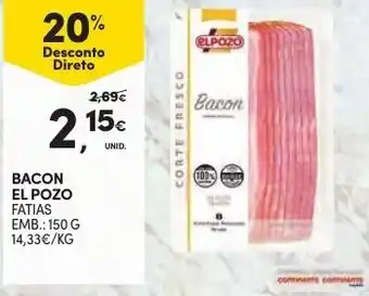 Bacon el Pozo 150g
