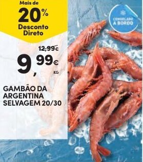 Continente Gambão da Argentina Selvagem 20/30 promoção
