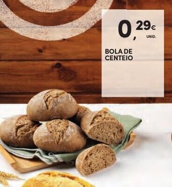 Continente Bola de Centeio promoção